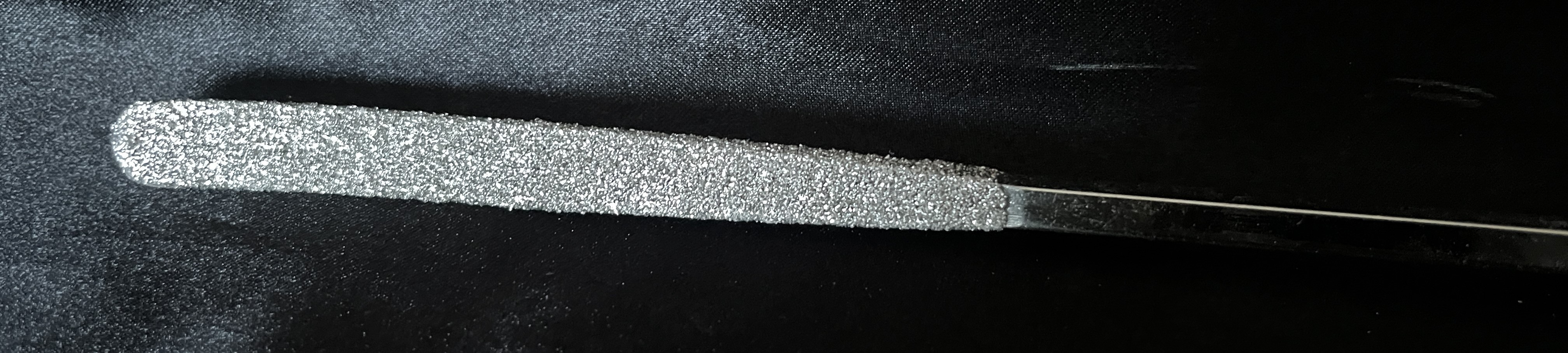 Raspel vorne gebogen Diamantsplitter